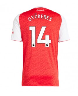 Günstige Arsenal Viktor Gyokeres #14 Heimtrikot 2025-26 Kurzarm